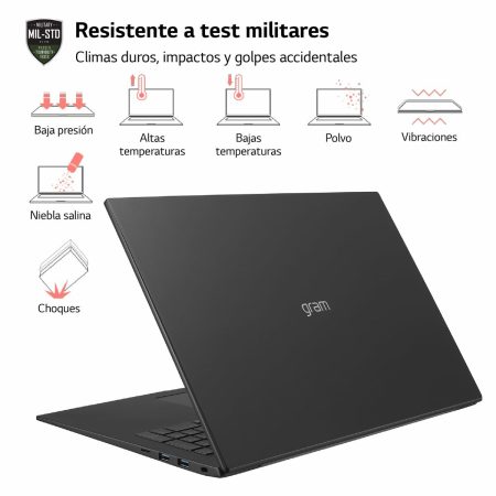 Laptop LG 17Z90R Qwerty in Spagnolo i7-1360P 17" Intel Core i7-1360P 16 GB RAM 512 GB SSD AZERTY