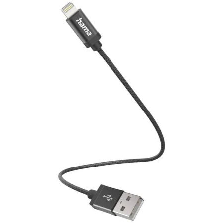 Hama Cavo di ricarica USB USB 2.0 Connettore Apple Lightning
