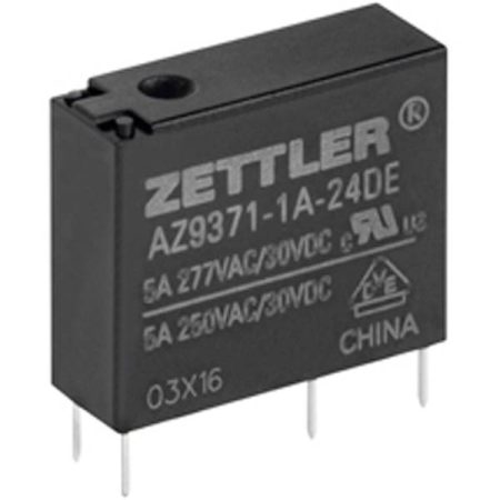 Zettler Electronics Zettler electronics Relè per PCB 12 V/DC 5 1 NA 1 pz.