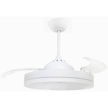 Sygonix Ventilatore da soffitto (Ø x A) 480 mm x 400 mm Colore alloggiamento (dettagli): Bianco