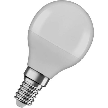 OSRAM 4058075431010 LED (monocolore) ERP F (A - G) E14 Forma di bulbo 4.9 W = 40 W Bianco neutro (Ø x L) 45 mm x 85 mm 1