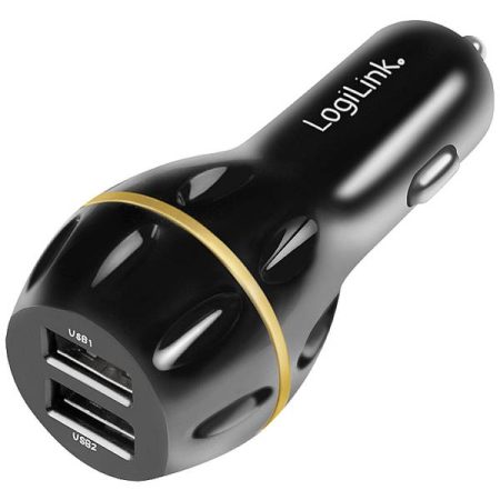 LogiLink PA0201 PA0201 Caricatore USB Automobile Corrente di uscita max. 3000 mA 2 x USB-A Qualcomm Quick Charge 3.0