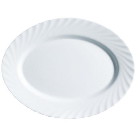 Teglia da Cucina Luminarc Bianco Vetro (Ø 35 cm)