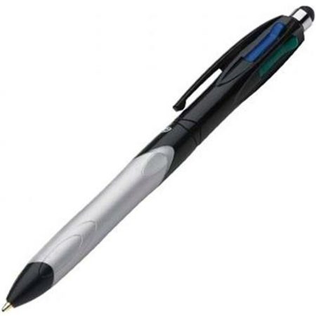 Penna a inchiostro liquido Bic Cristal Stylus 4 colori 0