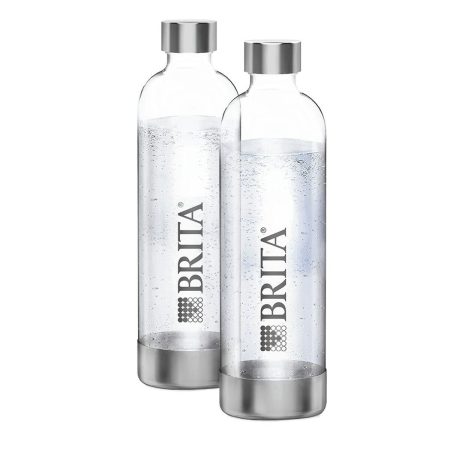 Bottiglia d'acqua SodaOne Brita 1043722 Trasparente Argentato 1 L