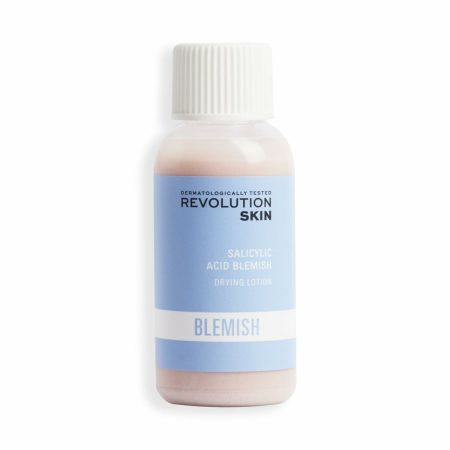 Lozione Viso Revolution Skincare Overnight Targeted Blemish Calamine Acido salicilico 30 ml