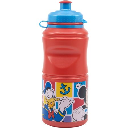 Bottiglia d'acqua Mickey Mouse CZ11345 Sportiva 380 ml Rosso Plastica