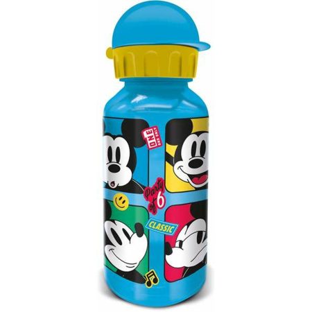 Bottiglia Mickey Mouse Fun-Tastic  370 ml Per bambini Alluminio