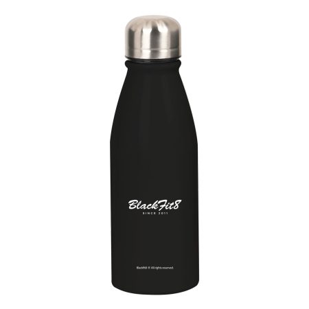 Bottiglia d'acqua BlackFit8 Nero Grigio 500 ml