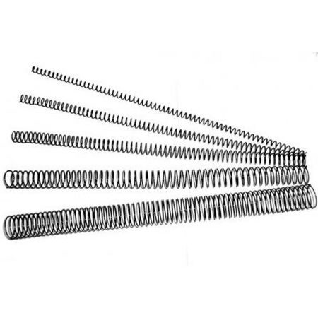 Spirali per Rilegatura DHP 5:1 100 Unità Metallo Nero A4 Ø 24 mm