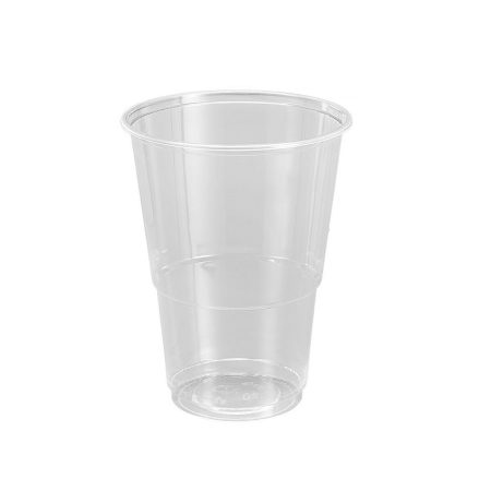 Set di bicchieri riutilizzabili Algon Plastica Trasparente 25 Pezzi 500 ml (12 Unità)