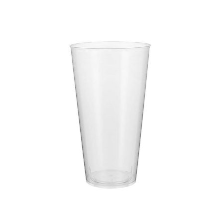 Set di bicchieri riutilizzabili Algon Plastica Trasparente 4 Pezzi 450 ml (64 Unità)