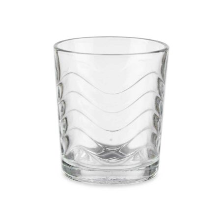 Set di Bicchieri Trasparente Vetro 260 ml (8 Unità) 6 Pezzi