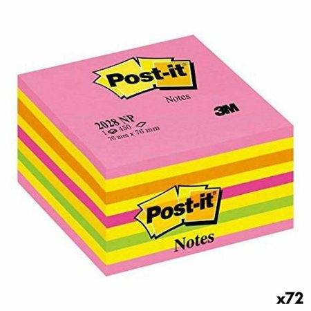 Note Adesive Post-it Rosa 76 x 76 mm (72 Unità)
