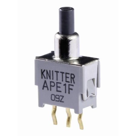 Knitter-Switch APE 1F APE 1F Pulsante 48 V DC/AC 0.05 A 1 x On / (On) Momentaneo (L x L) 9.5 mm x 5 mm 1 pz.