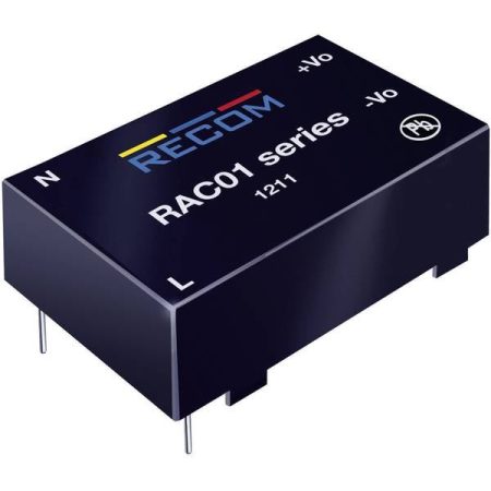 RECOM RAC01-12SC Alimentatore da circuito stampato AC / DC 12 V/DC 0.083 A 1 W