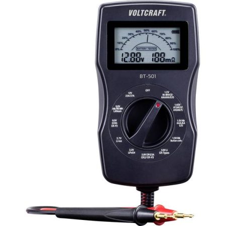 VOLTCRAFT Tester batterie BT-501 Campo di misura (tester batterie) 1