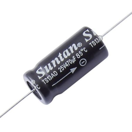Condensatore elettrolitico Suntan TS13AE1J100MSB000R 10 µF 63 V 0.2 % (Ø x L) 13 mm x 6.30 mm 1 pz. assiale