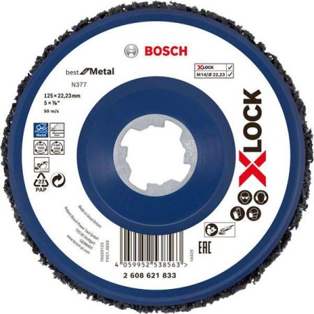 Bosch Accessories 2608621833 X-LOCK mola per lucidare Diametro 125 mm Ø foro 22.23 mm 1 pz.