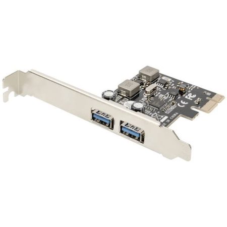 Digitus DS-30220-5 2 Porte Scheda PCI-Express PCIe incl. slot Low-Profile