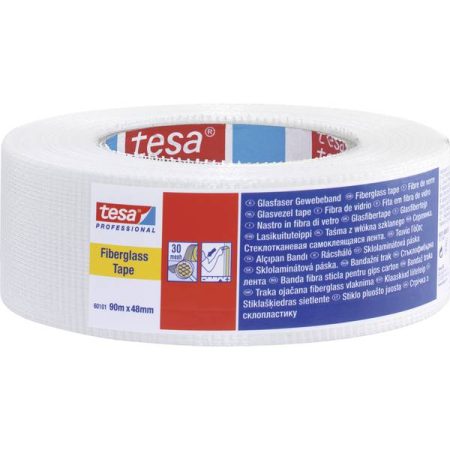 tesa Tesa 60101-00002-00 Nastro in tessuto tesa® Professional Bianco (L x L) 90 m x 48 mm 1 pz.