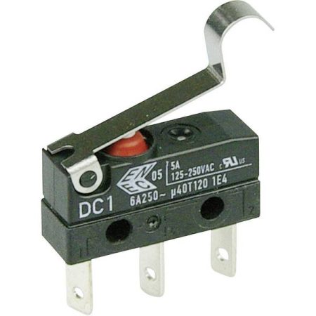 ZF DC1C-L1SC Microinterruttore DC1C-L1SC 250 V/AC 6 A 1 x On / (On) IP67 Momentaneo 1 pz.