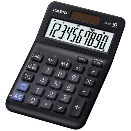 Casio MS-10F Calcolatrice da tavolo Nero Display (cifre): 10 a batteria