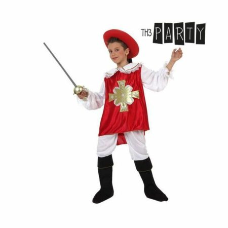 Costume per Bambini Th3 Party Rosso 5-6 Anni (4 Pezzi)