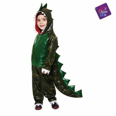 Costume per Bambini My Other Me T-Rex Verde