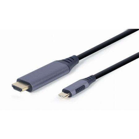 Adattatore HDMI con DVI GEMBIRD CC-USB3C-HDMI-01-6 Nero/Grigio 1