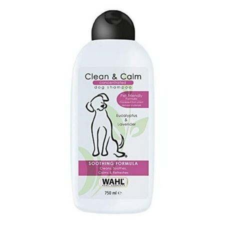 Shampoo per animali domestici Wahl Clean & Calm 750 ml Made in Italy Global Shipping