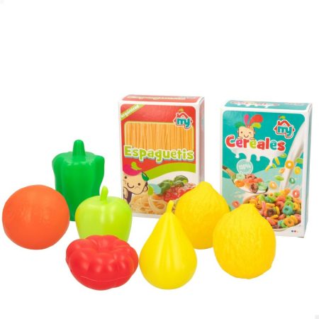 Set di Alimenti giocattolo Colorbaby Utensili e accessori per la cucina 34 Pezzi 33 Pezzi (16 Unità)