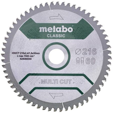 Metabo multi cut classic 628066000 Lama circolare 216 mm 1 pz.