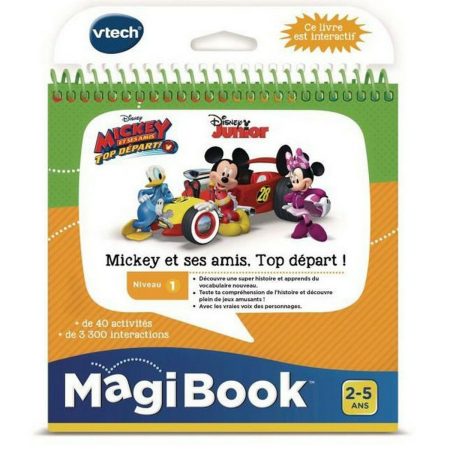 Libro interattivo per bambini Vtech MagiBook Francese Mickey Mouse