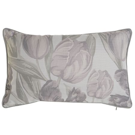 Cuscino Home ESPRIT Stampato Tulipano 50 x 10 x 30 cm Made in Italy Global Shipping