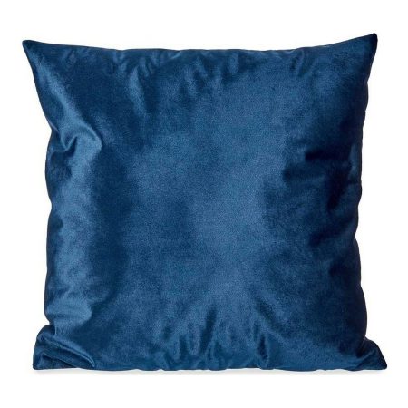 Cuscino Velluto Azzurro Poliestere (45 x 13 x 45 cm) Made in Italy Global Shipping