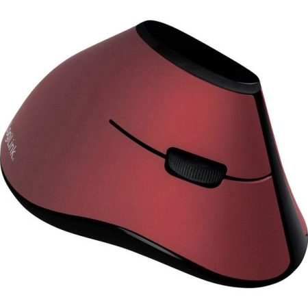 LogiLink ID0159 Mouse ergonomico Senza fili (radio) Ottico Nero