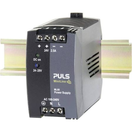 PULS MiniLine ML60.241 Alimentatore per guida DIN 24 V/DC 2.5 A 60 W Num. uscite:1 x Contenuto 1 pz.
