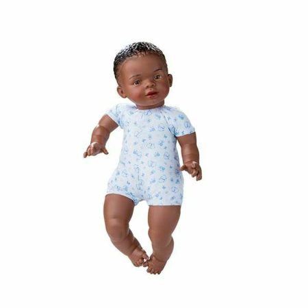 Baby doll Berjuan Newborn Africana 45 cm